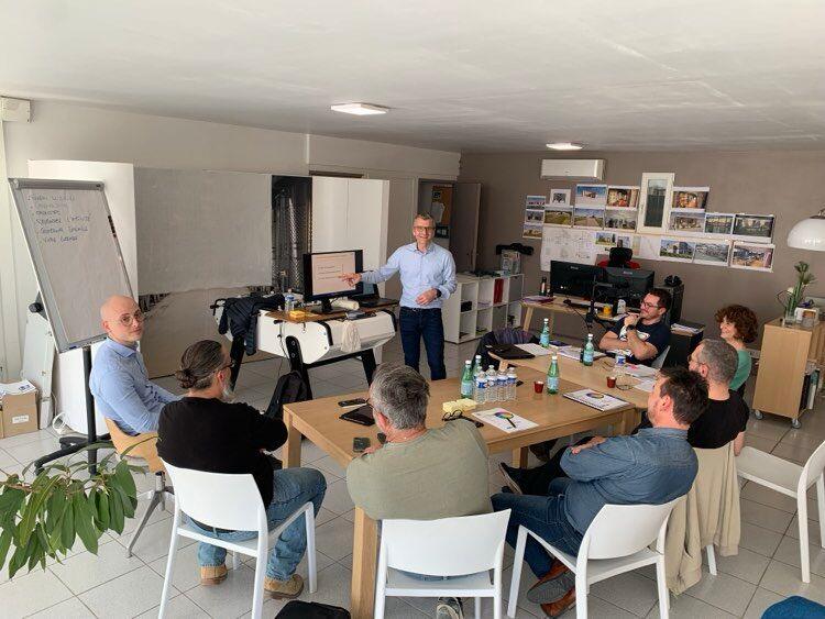 Séminaire projet partagé chez Quattuor Génie Vinicole